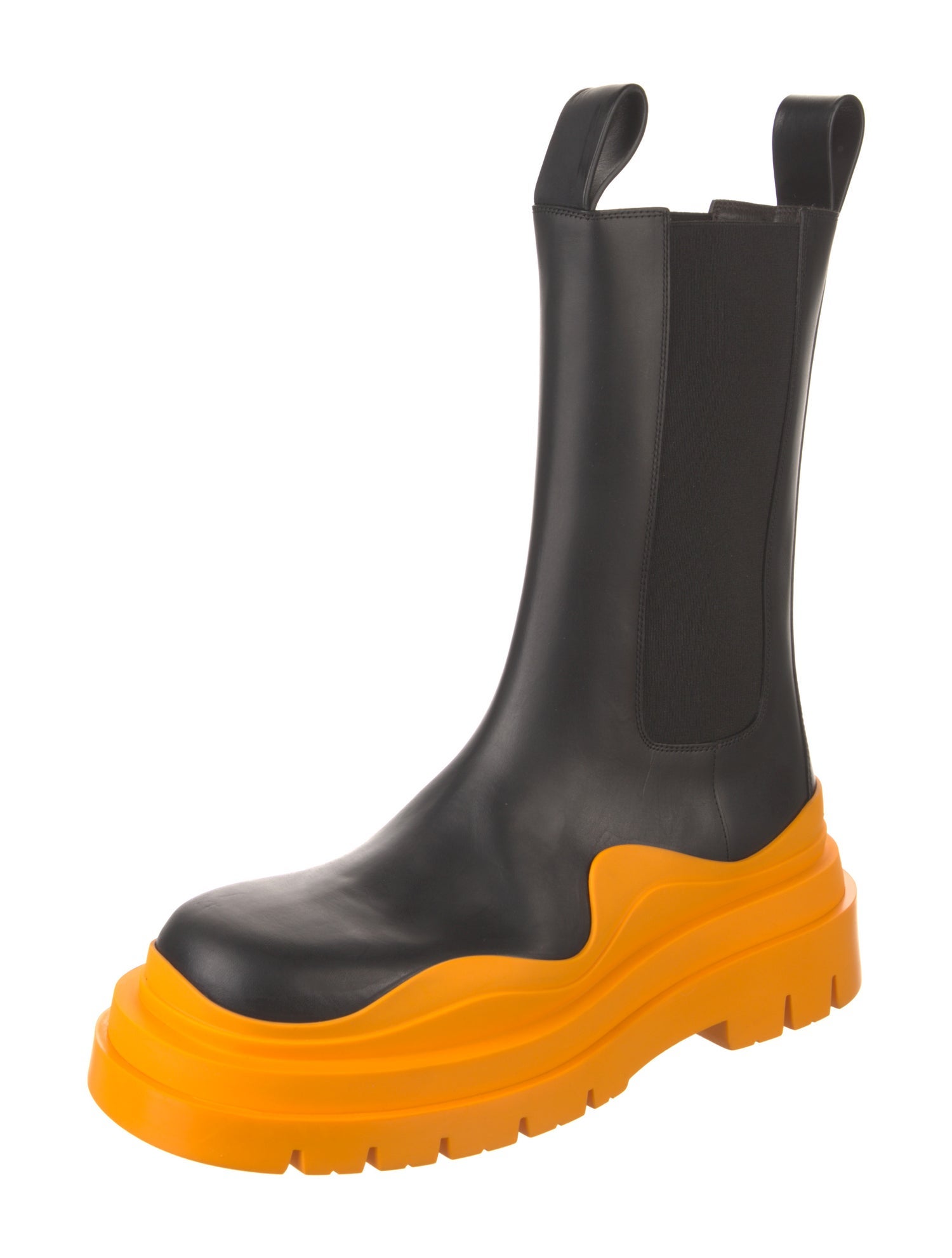 Bottega Veneta Leather Chelsea Boots w/ Tags