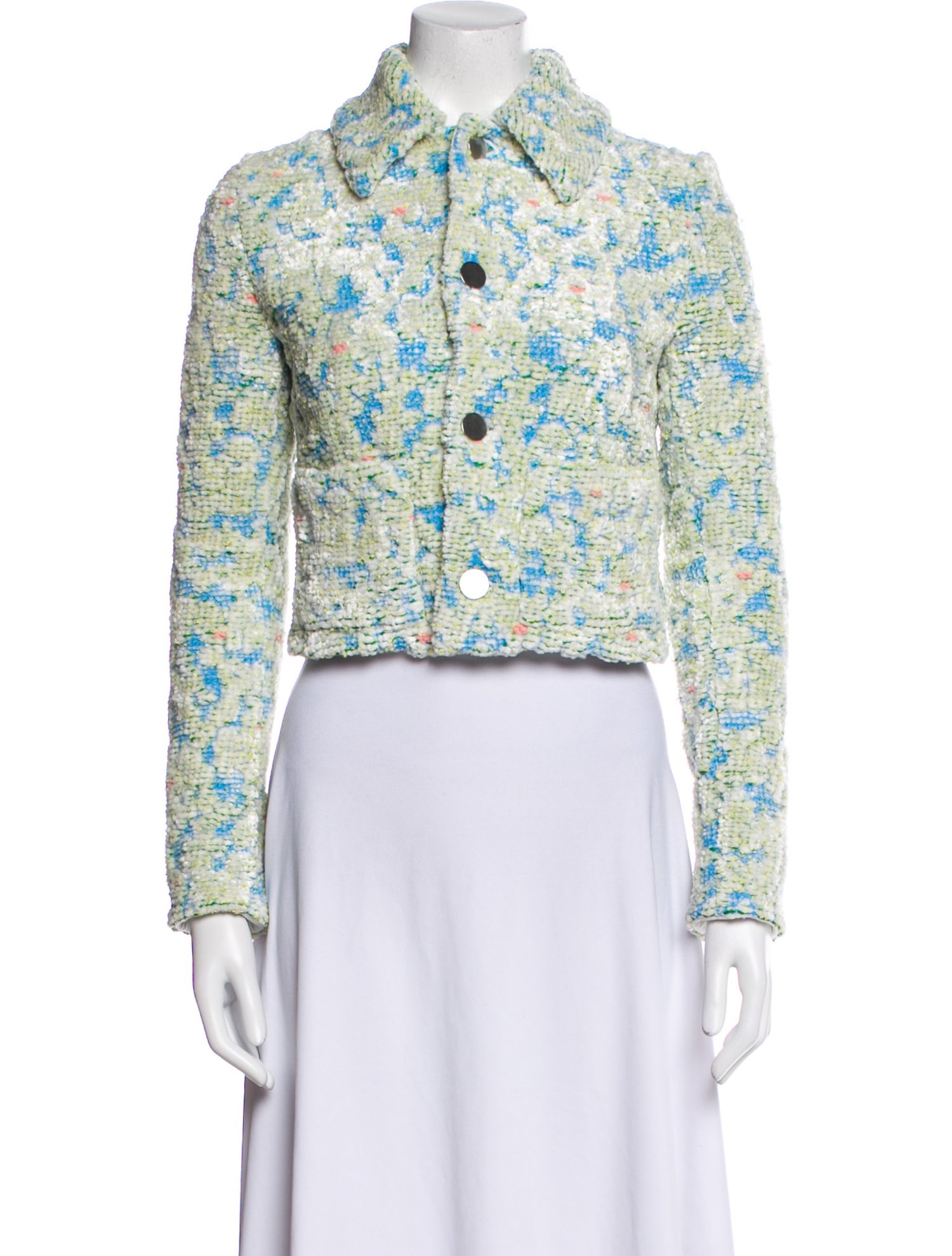 Bottega Veneta Patterned Bolero