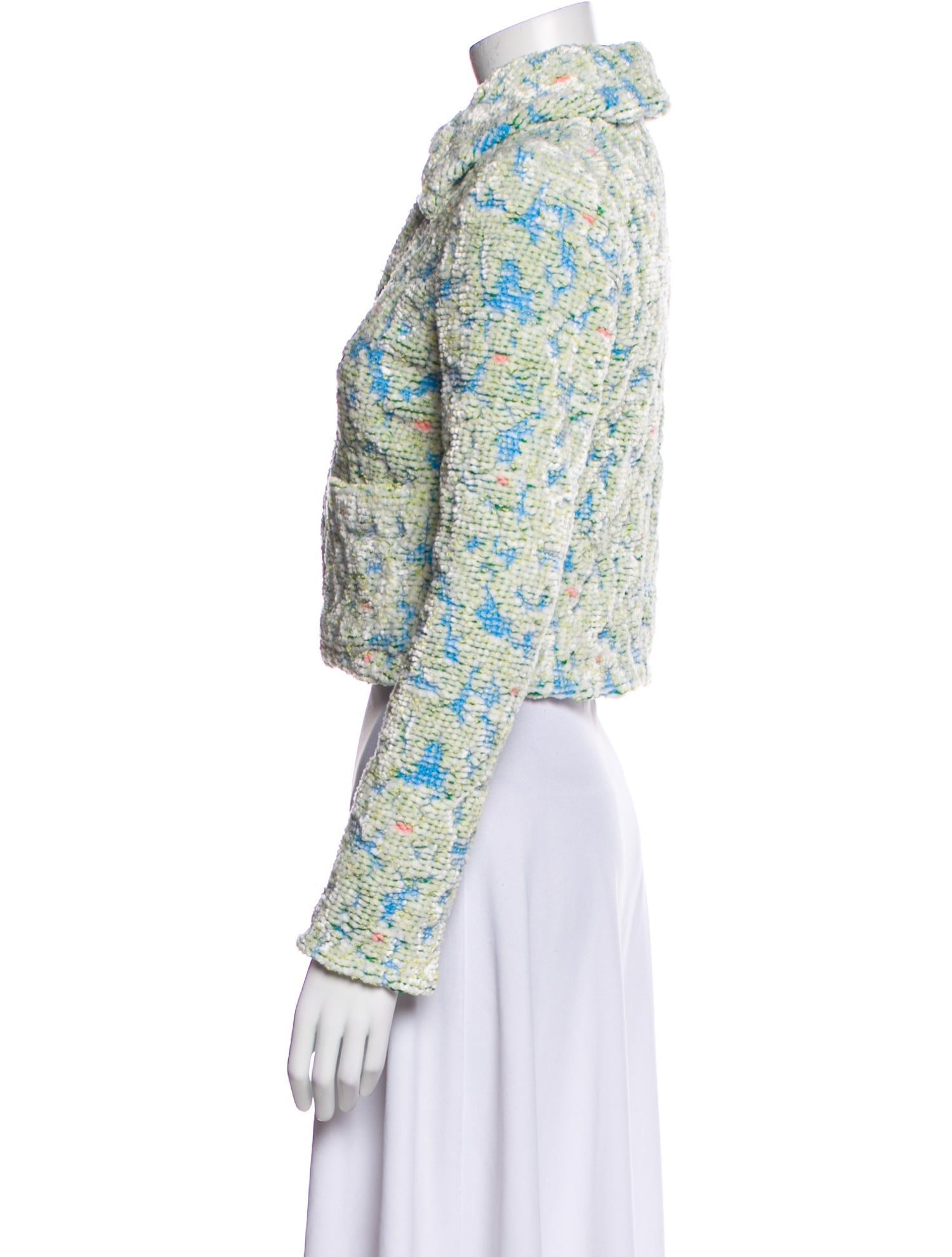 Bottega Veneta Patterned Bolero