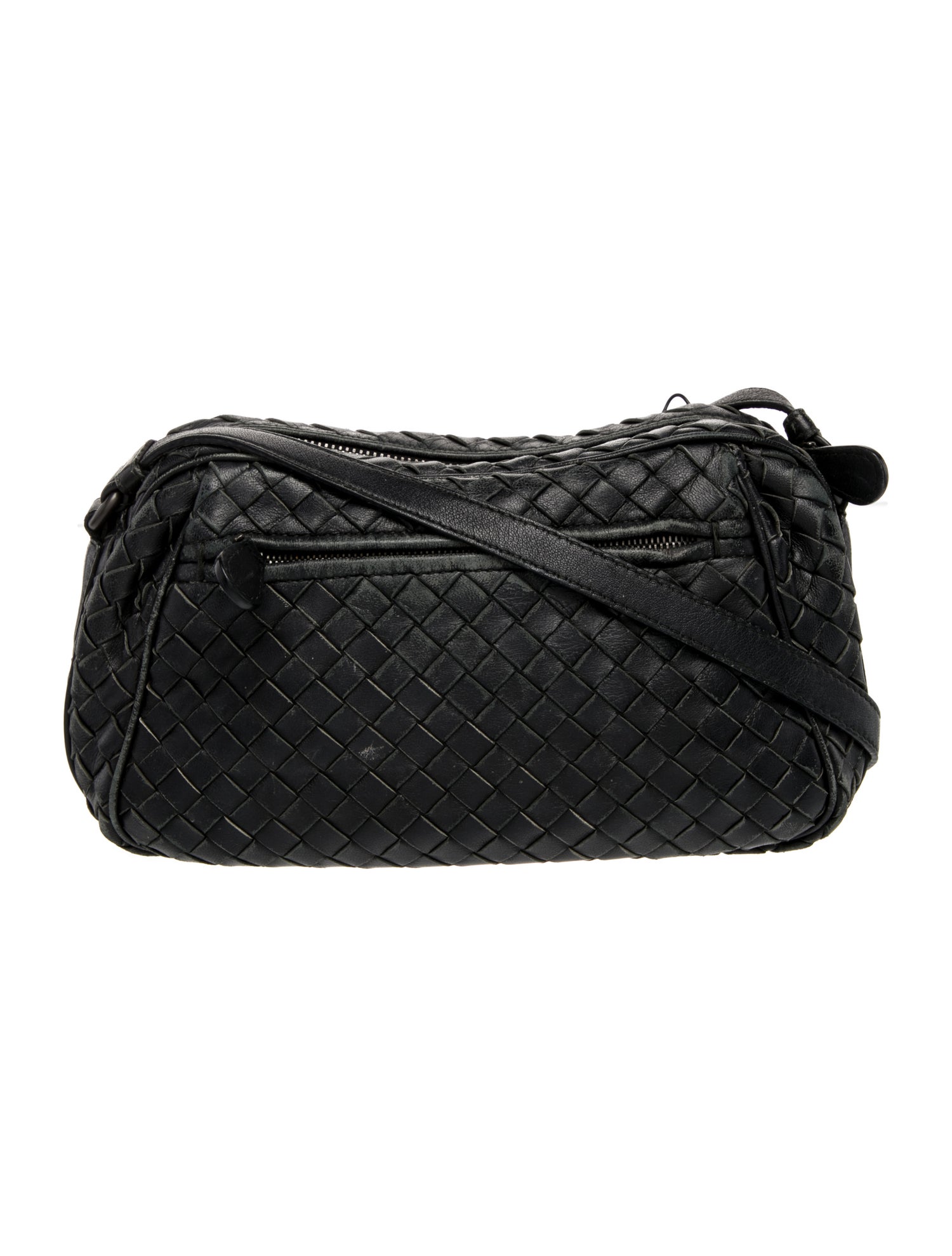 Bottega Veneta Intrecciato Messenger Bag Vintage