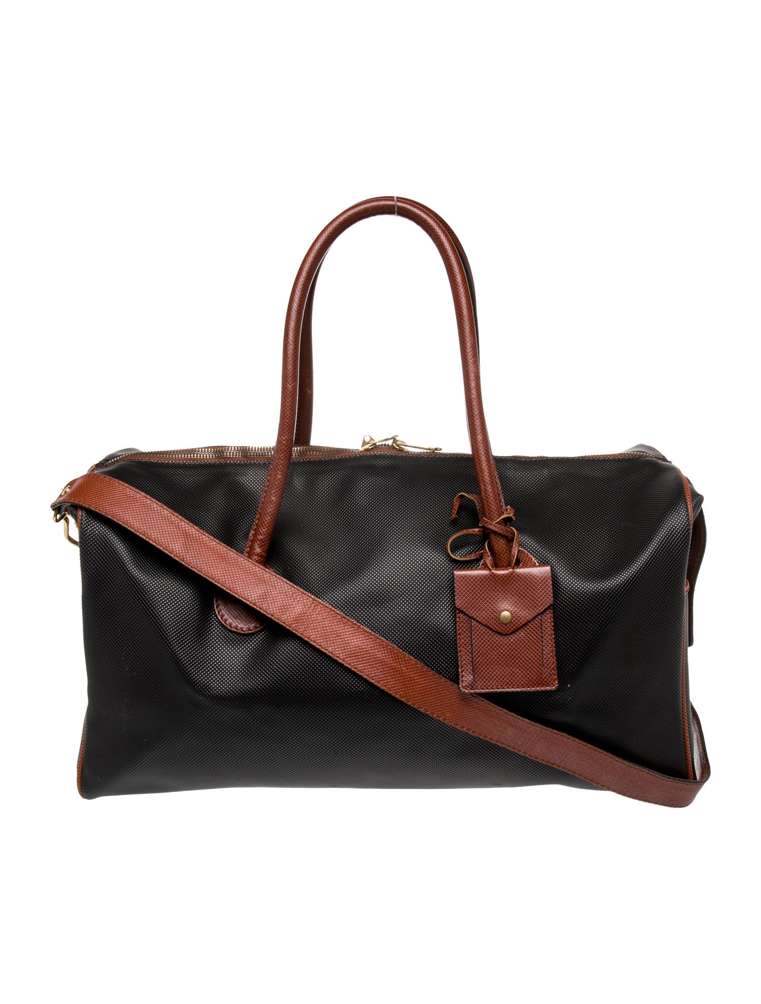 Bottega Veneta Leather Weekender Bag