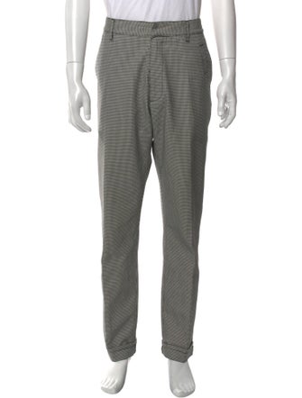 Bottega Veneta Houndstooth Print Pants
