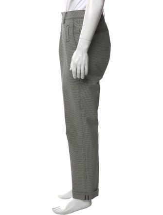 Bottega Veneta Houndstooth Print Pants