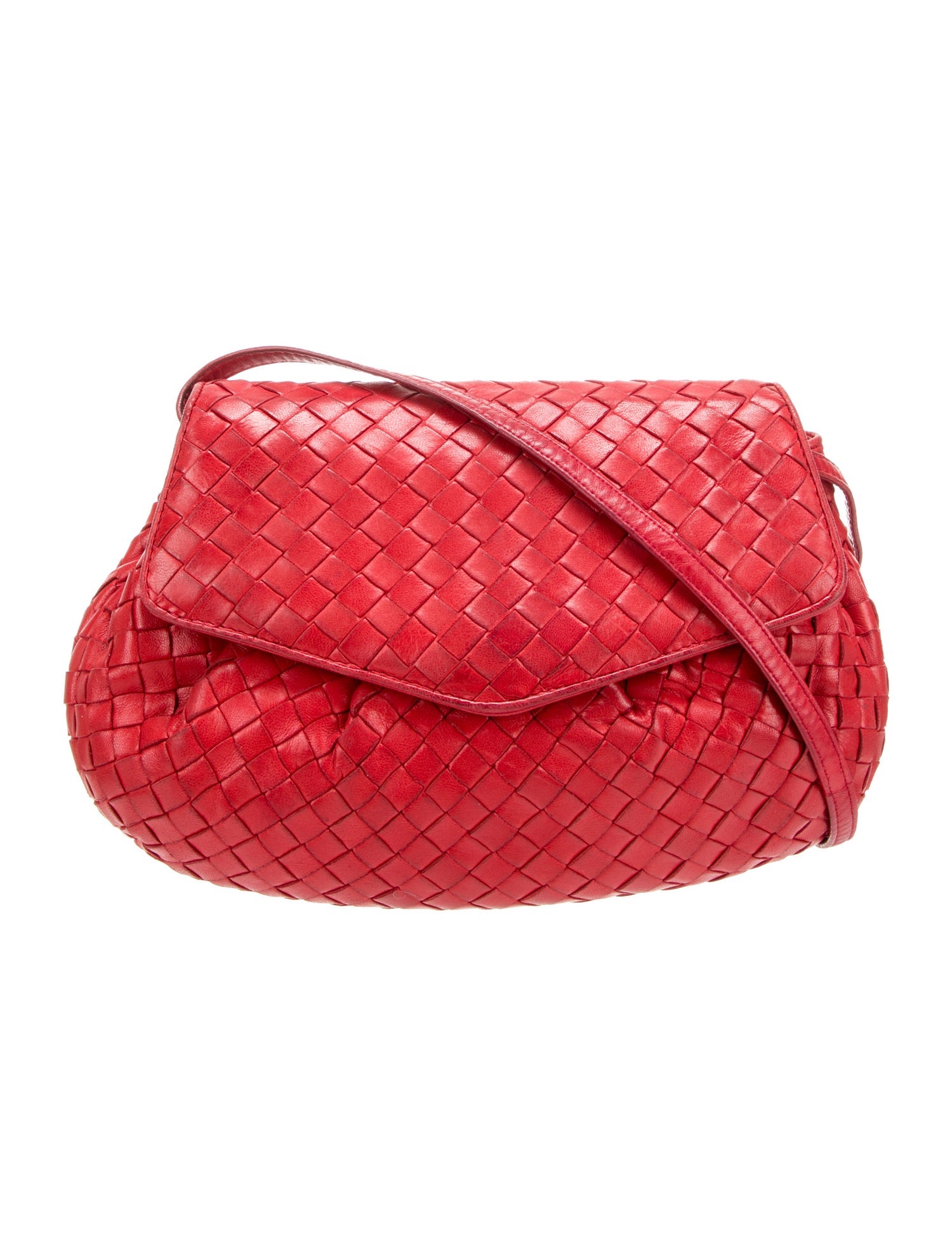 Bottega Veneta Intrecciato Crossbody Bag Vintage