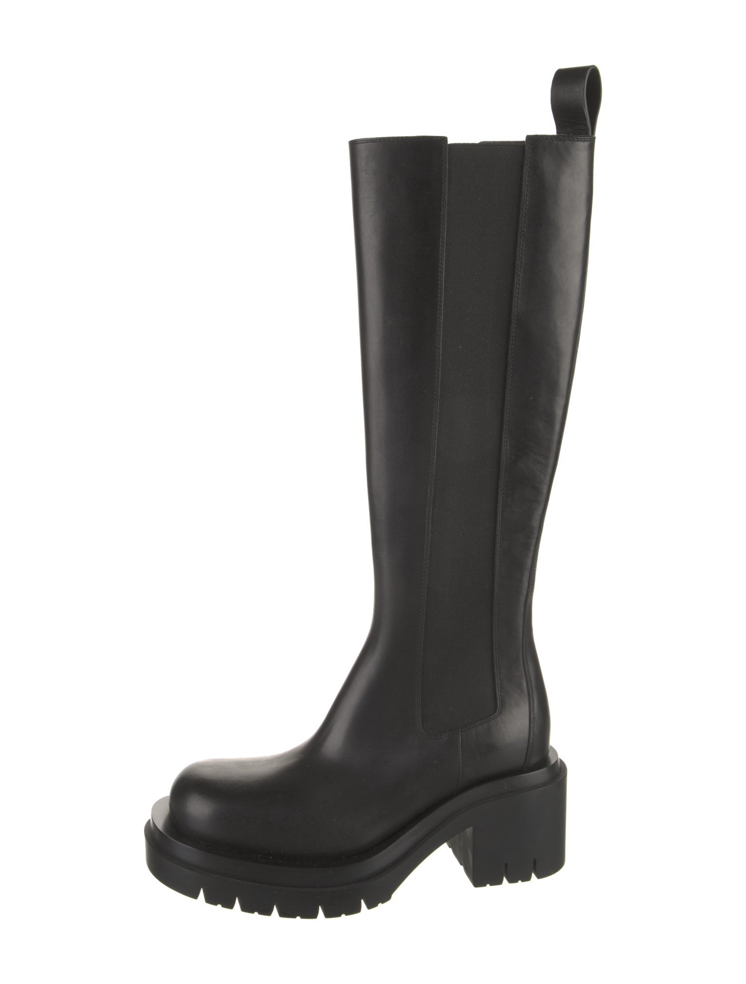 Bottega Veneta Leather Rain Boots
