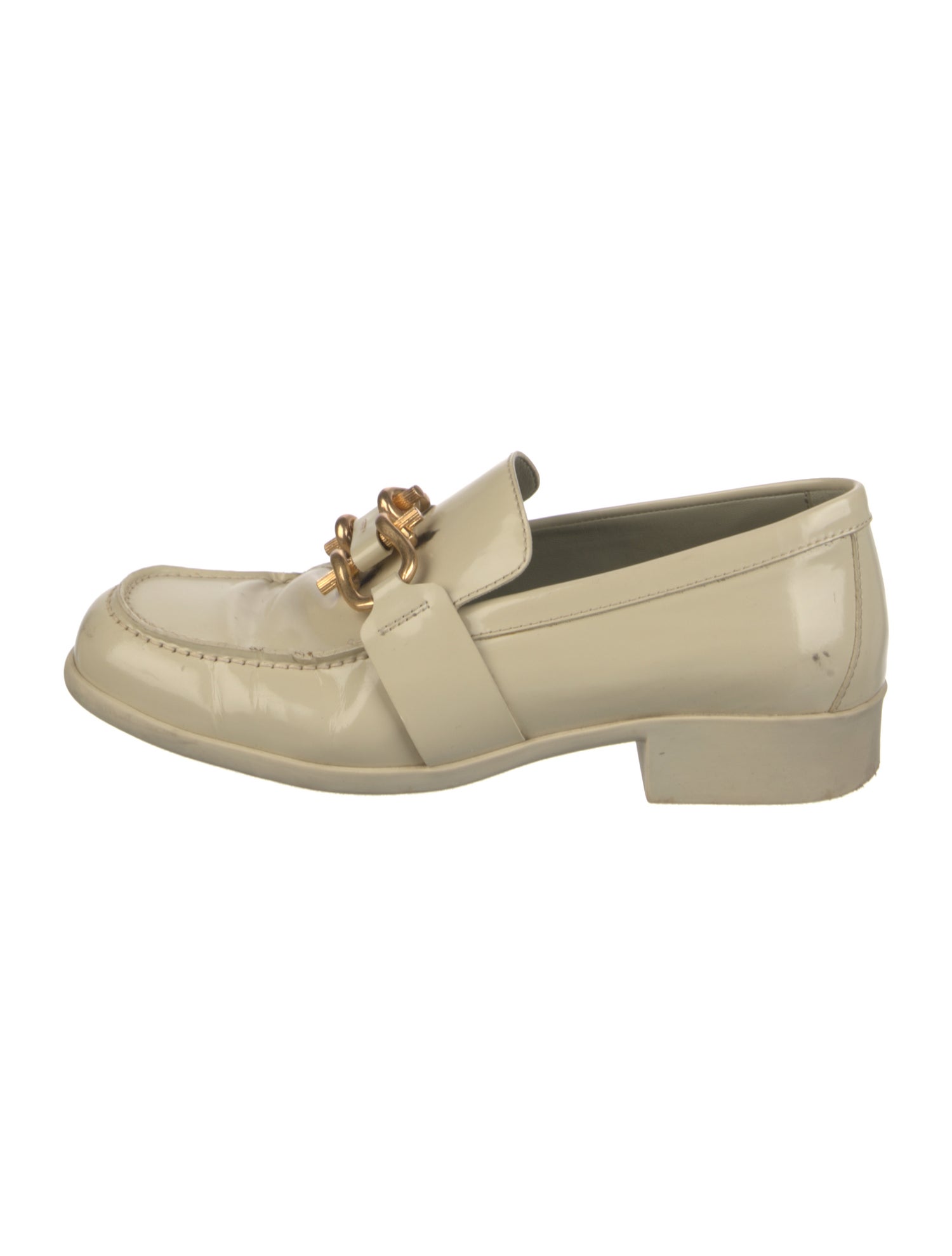 Bottega Veneta Monsieur Patent Leather Loafers