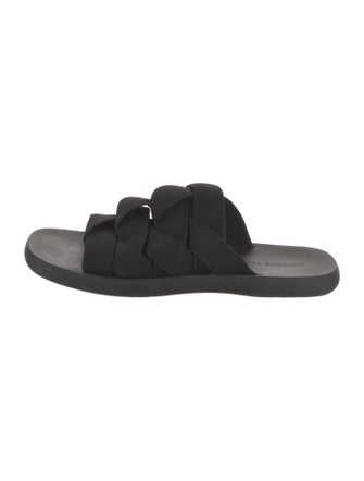 Bottega Veneta Canvas Slides