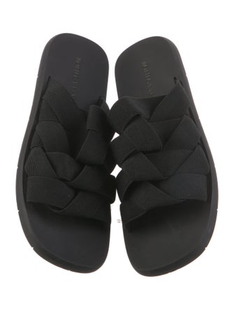 Bottega Veneta Canvas Slides
