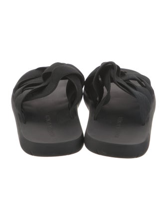 Bottega Veneta Canvas Slides