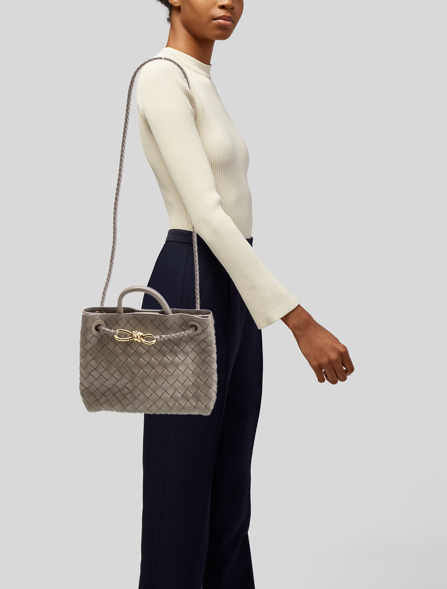 Bottega Veneta Intrecciato Andiamo Small