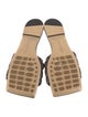 Bottega Veneta Quilted Pattern Leather Slides