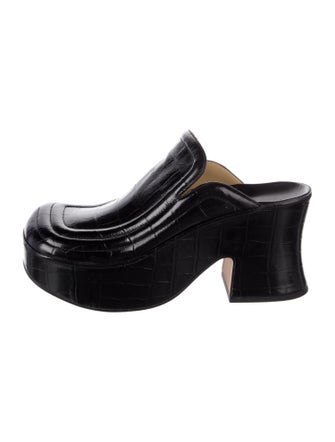 Bottega Veneta Clog Leather Mules