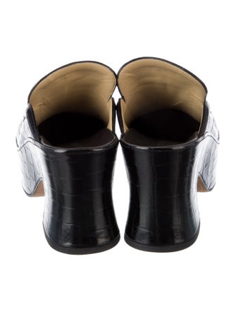 Bottega Veneta Clog Leather Mules