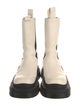 Bottega Veneta Leather Colorblock Pattern Chelsea Boots