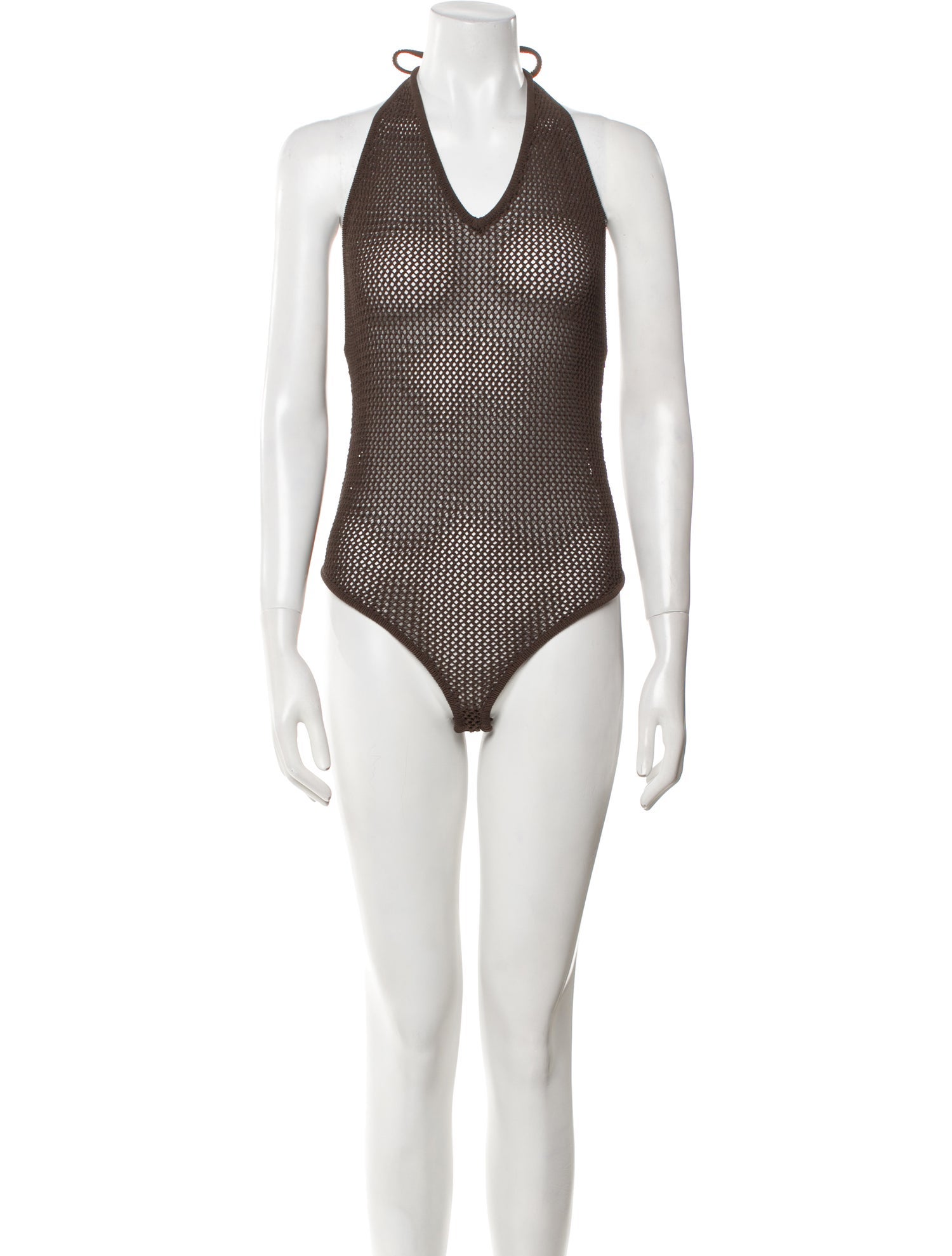 Bottega Veneta Halterneck Sleeveless Bodysuit