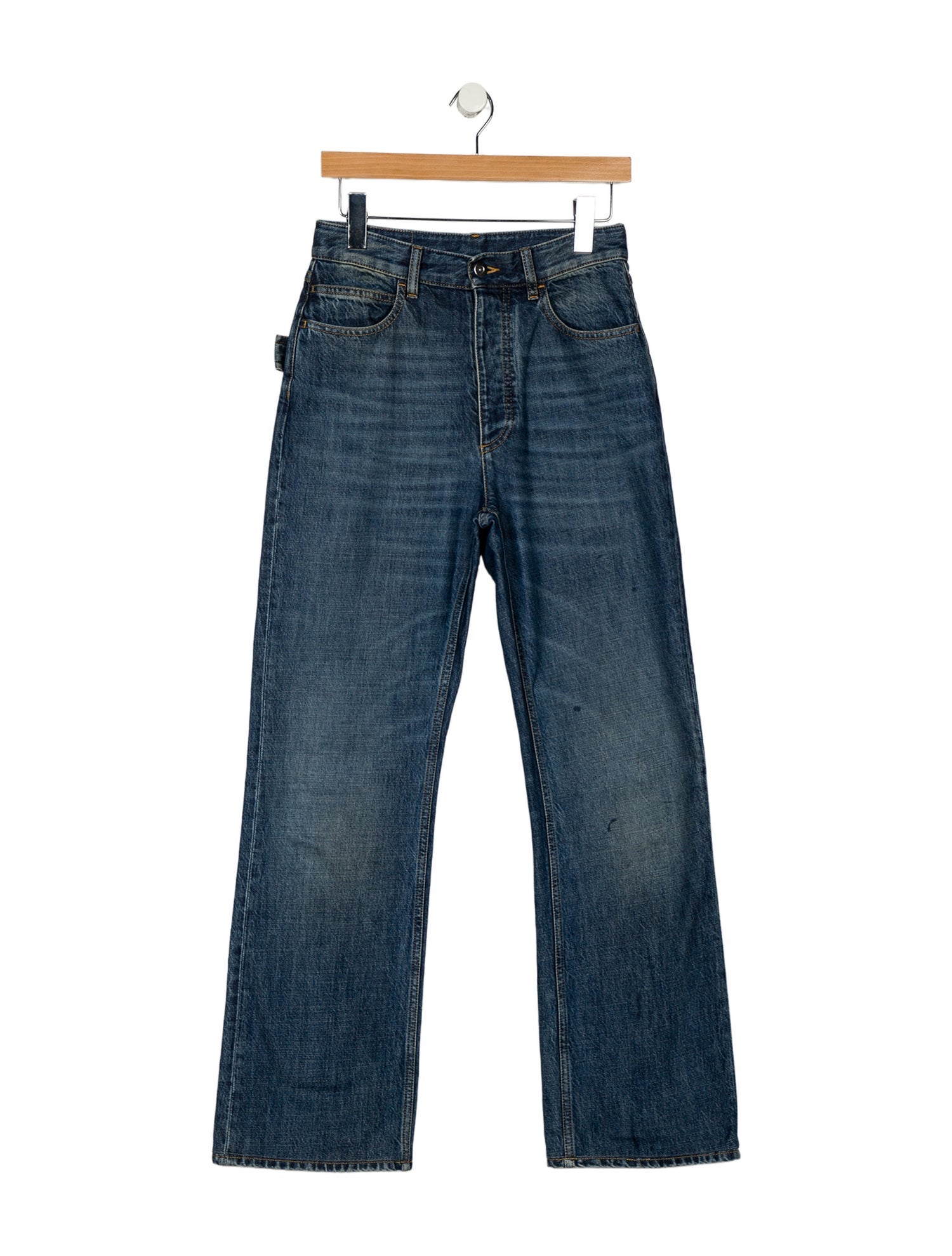 Bottega Veneta High-Rise Wide Leg Jeans