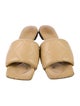Bottega Veneta Lido Quilted Pattern Slides