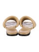 Bottega Veneta Lido Quilted Pattern Slides