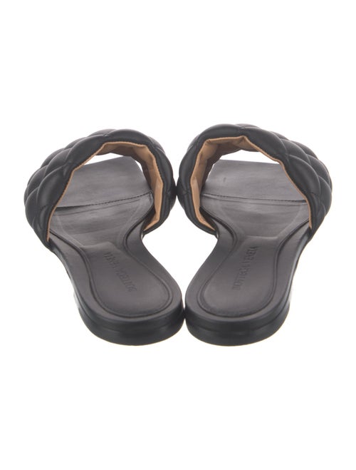 Bottega Veneta Intrecciato Weave Leather Slides