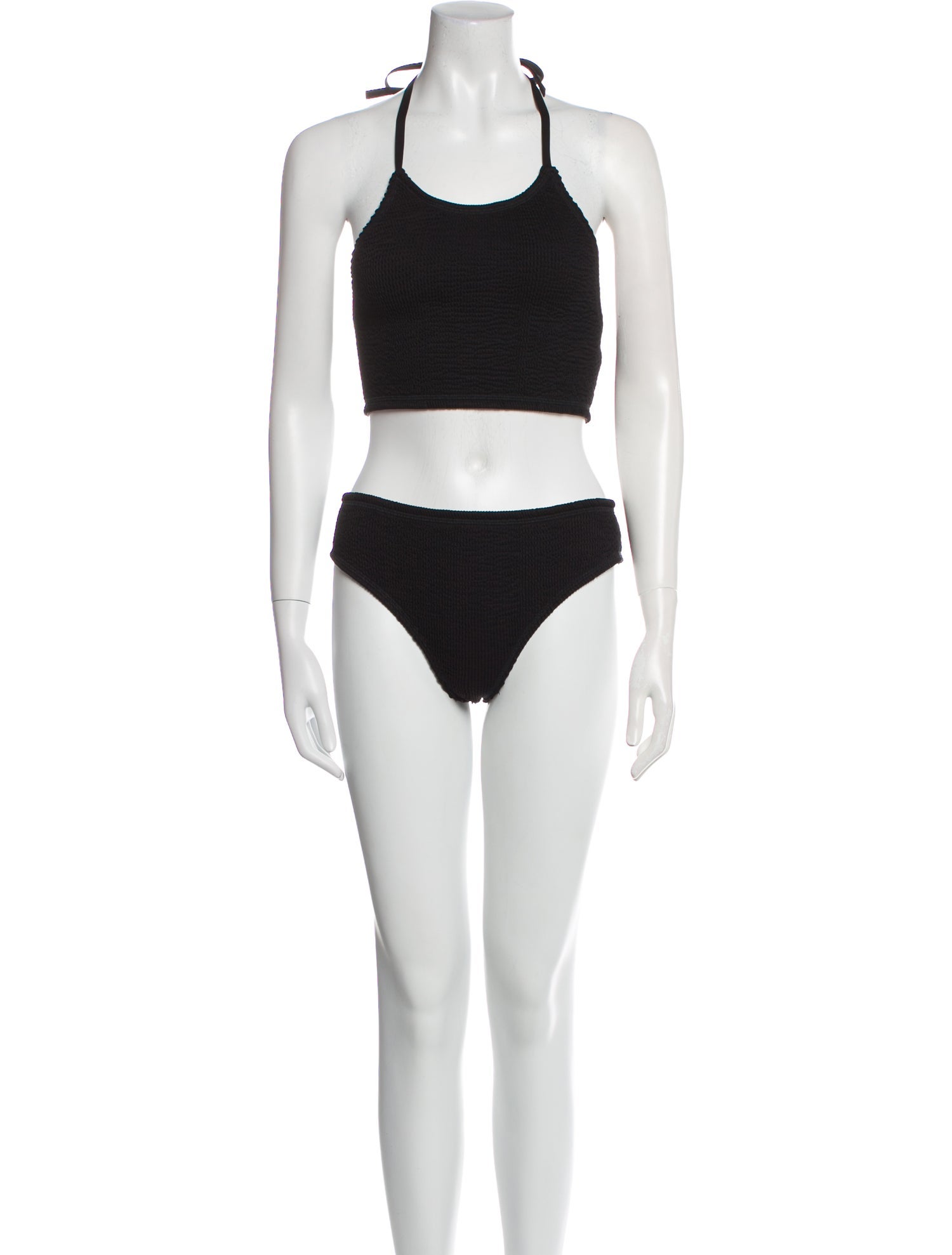 Bottega Veneta Pleated Accents Bikini