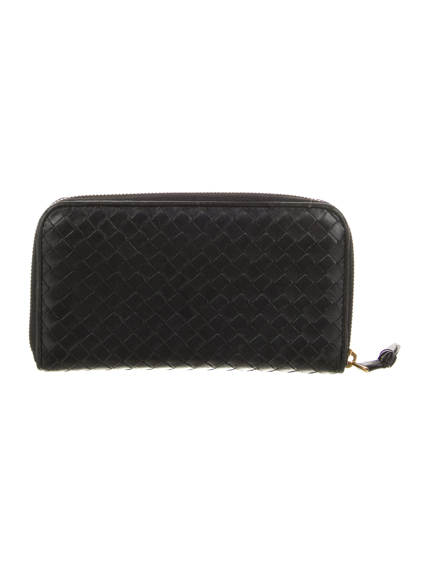 Bottega Veneta Intrecciato Weave Lambskin Continental Wallet