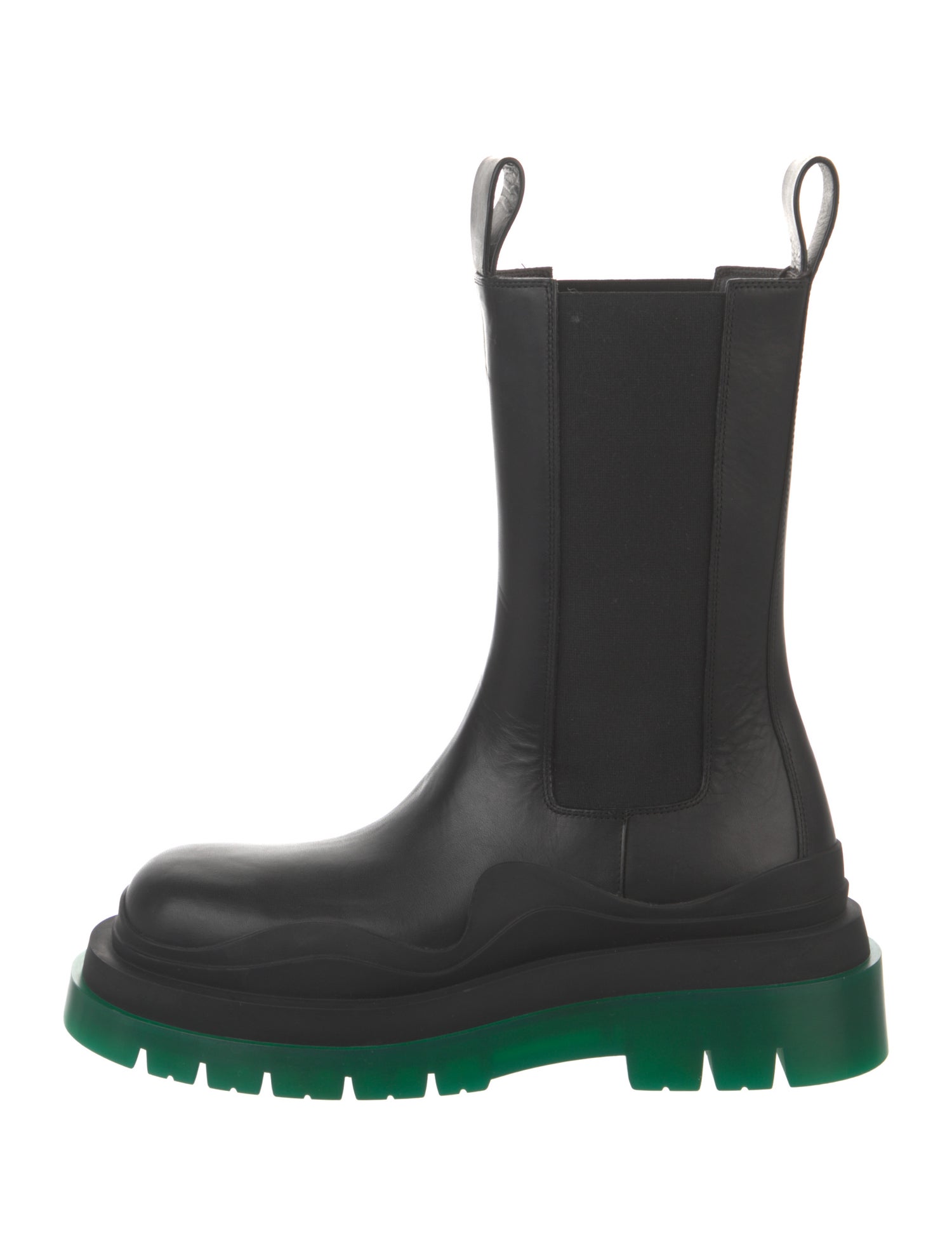 Bottega Veneta Leather Chelsea Boots w/ Tags