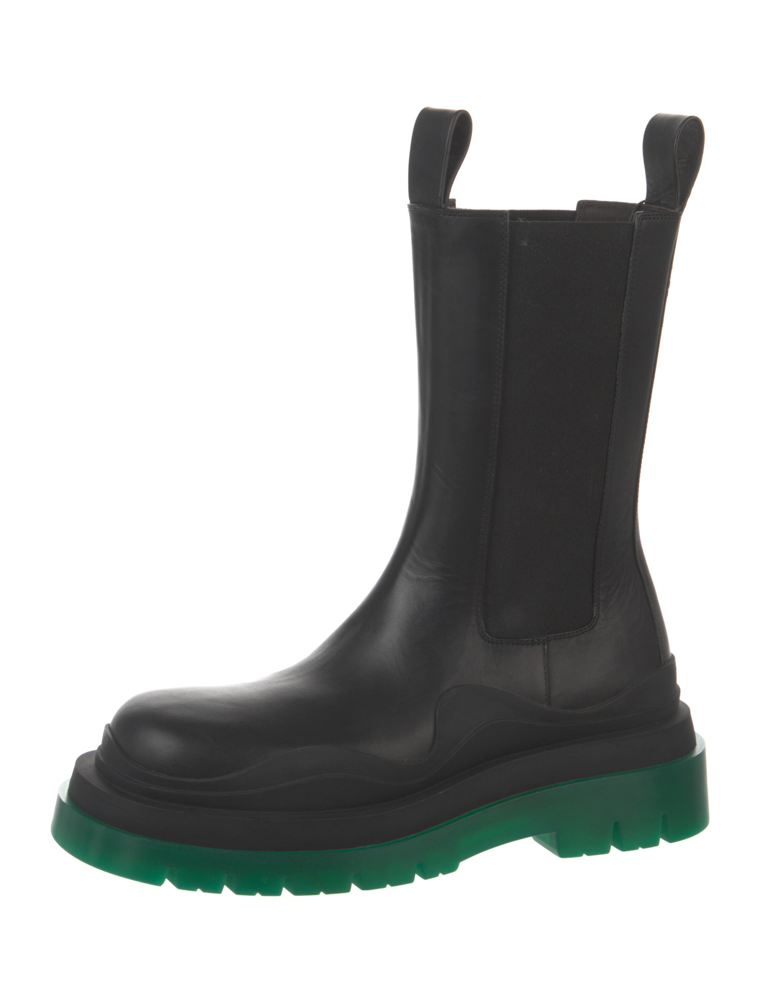 Bottega Veneta Leather Chelsea Boots w/ Tags