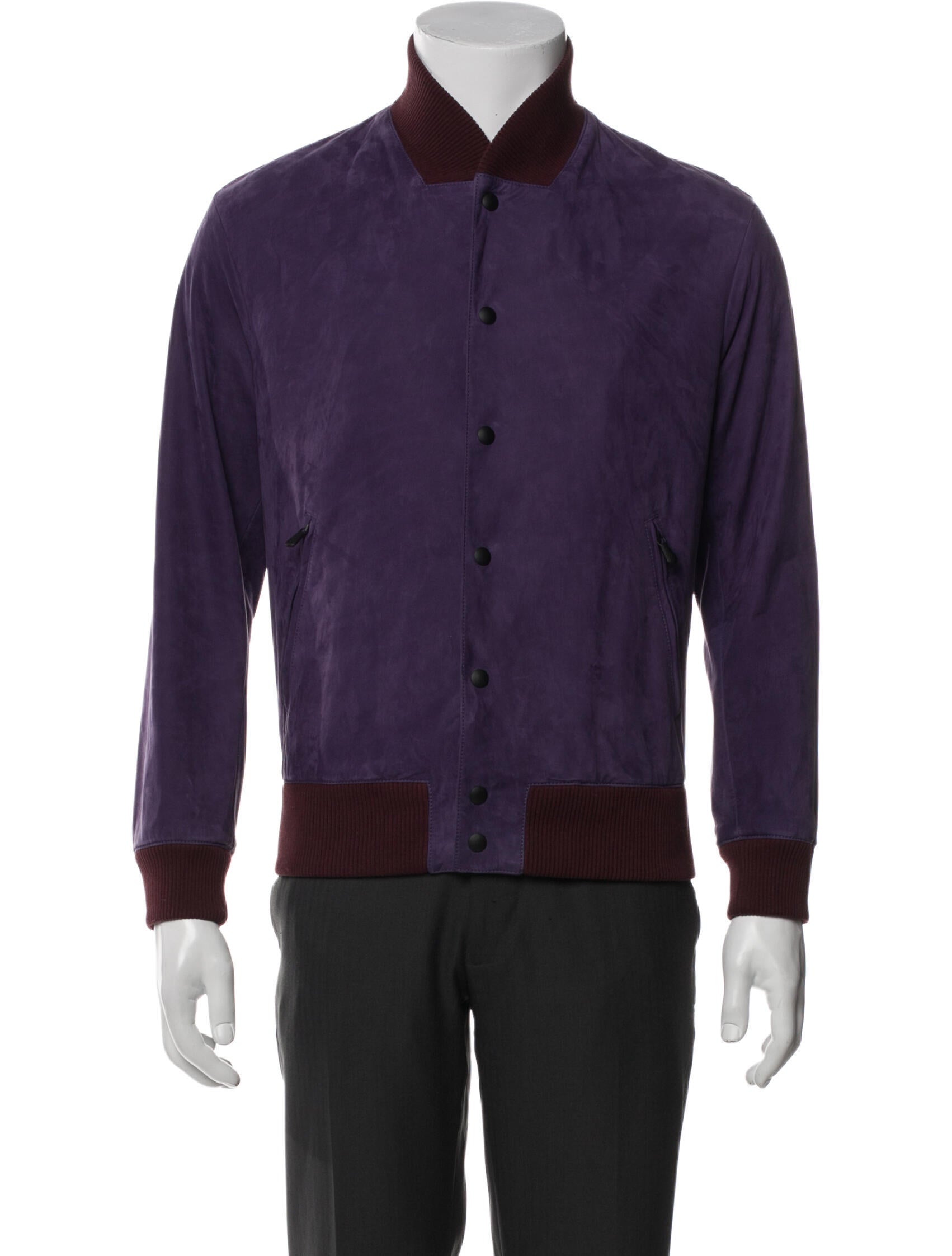 Bottega Veneta Leather Bomber Jacket