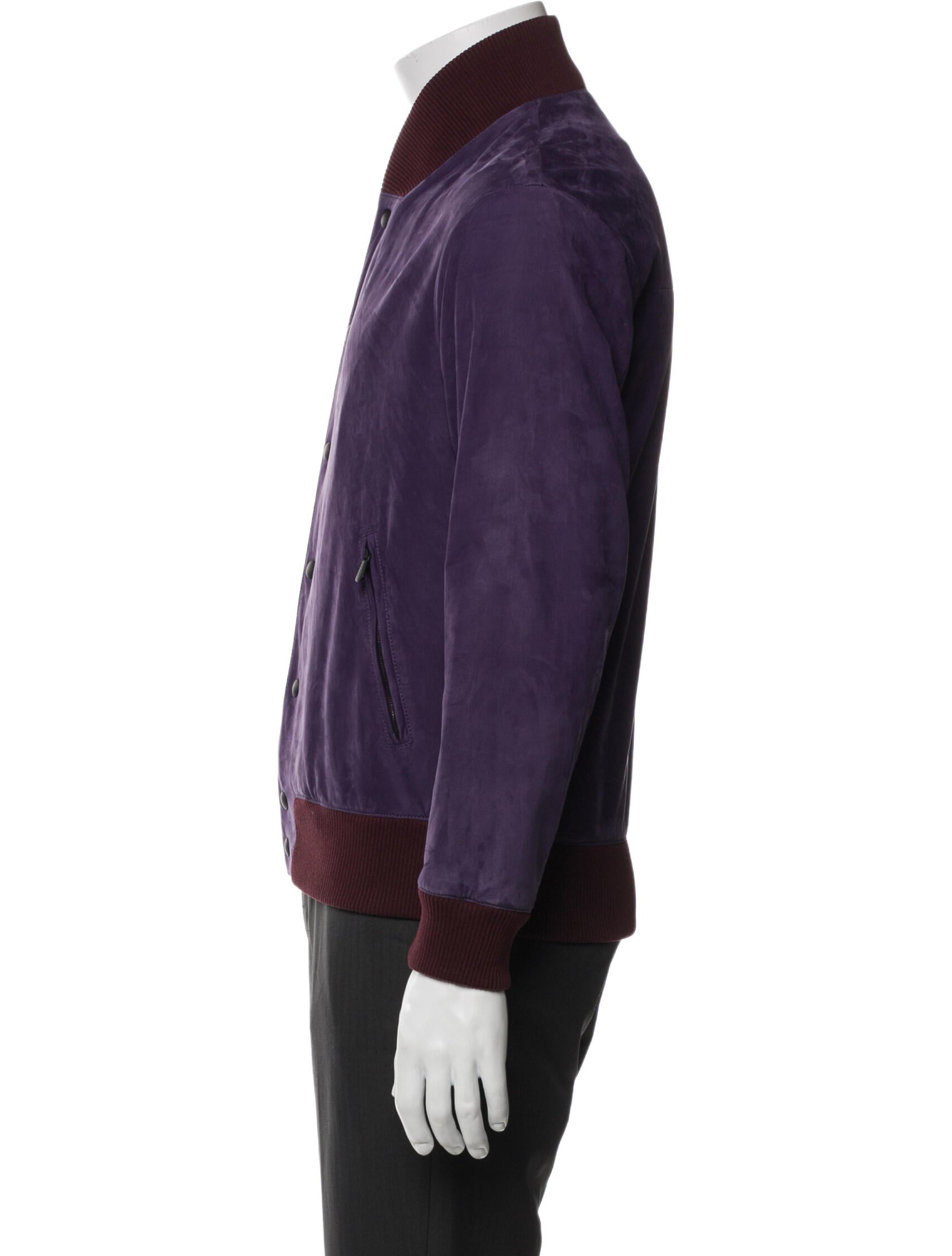 Bottega Veneta Leather Bomber Jacket