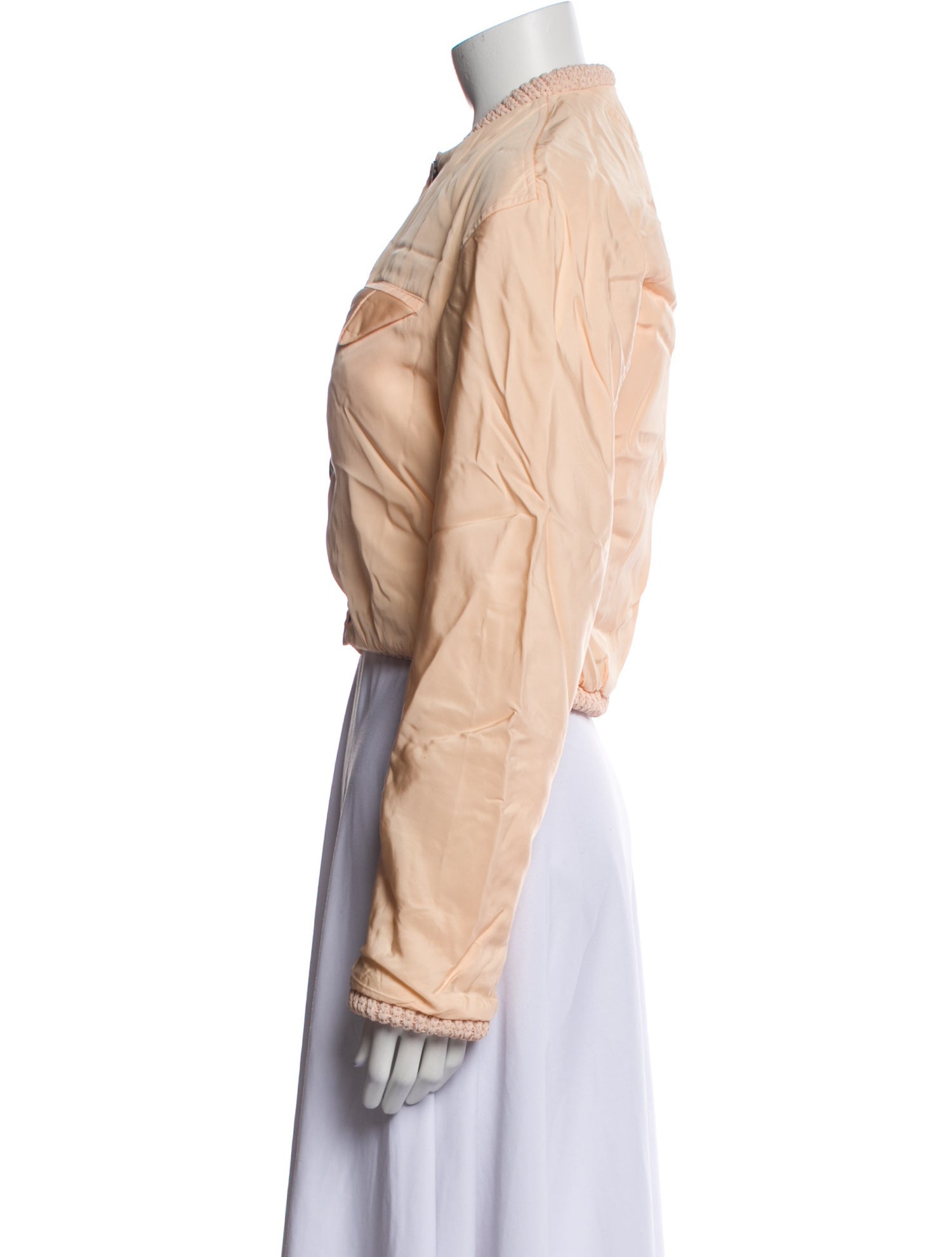 Bottega Veneta Alligator Bomber Jacket