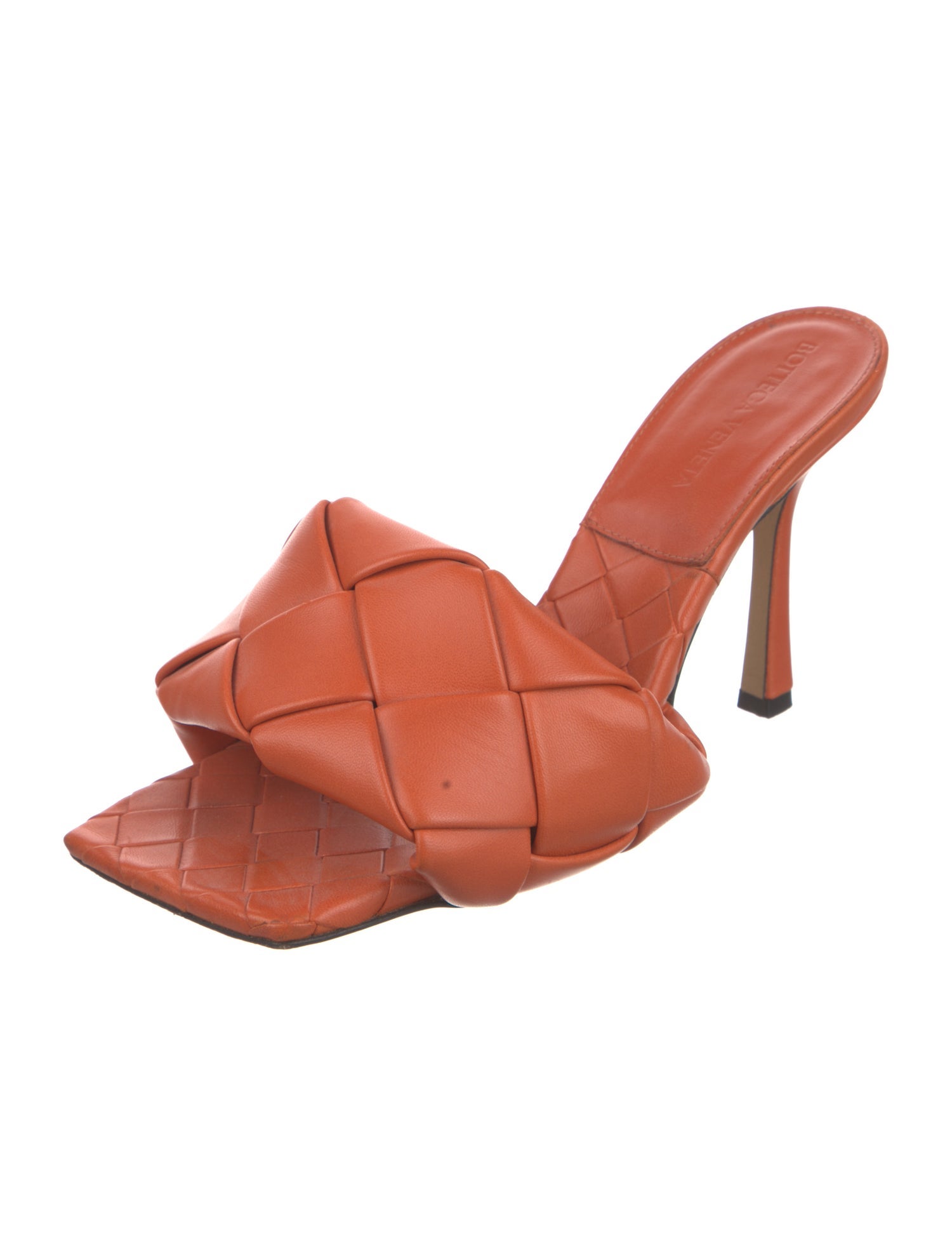 Bottega Veneta Leather Slides