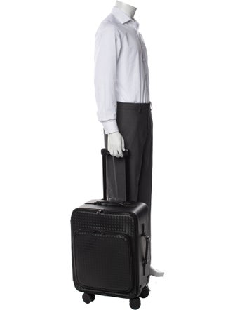 Bottega Veneta Intrecciato Rolling Suitcase
