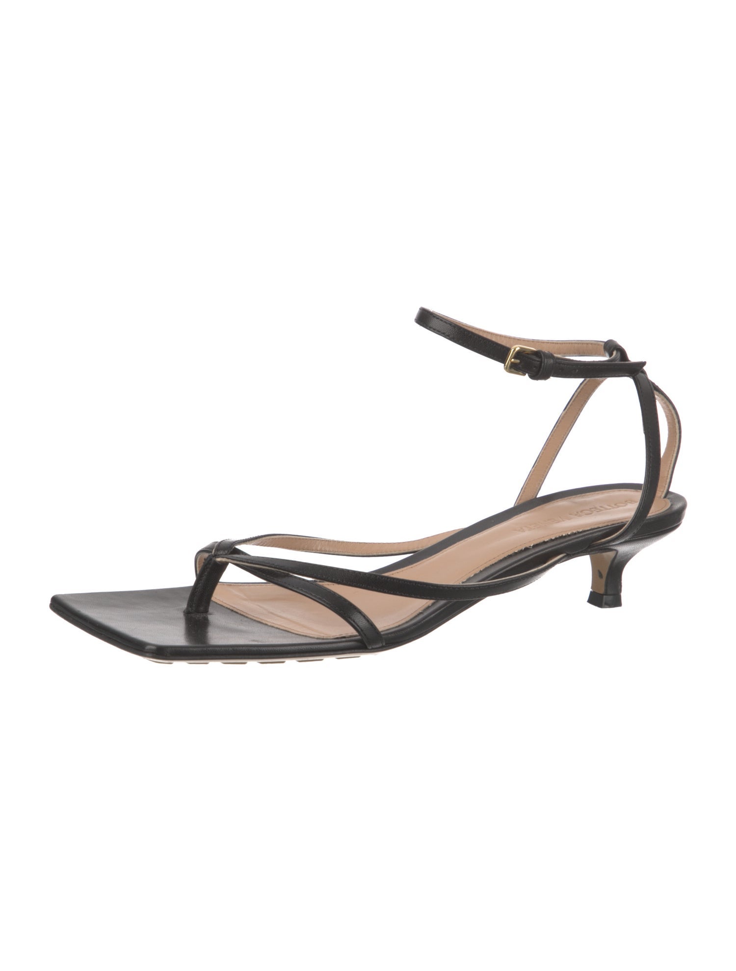 Bottega Veneta Leather Sandals