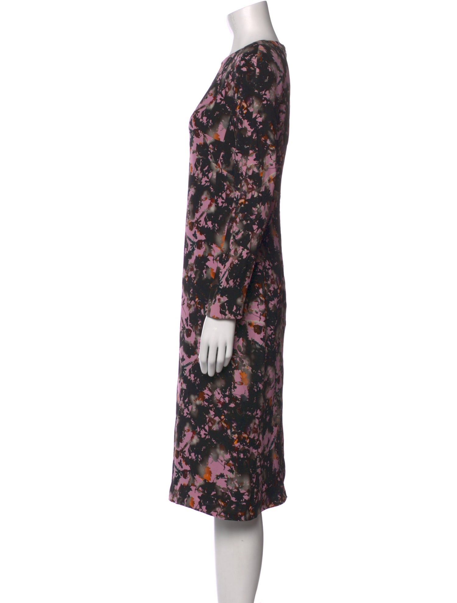 Bottega Veneta Silk Midi Length Dress