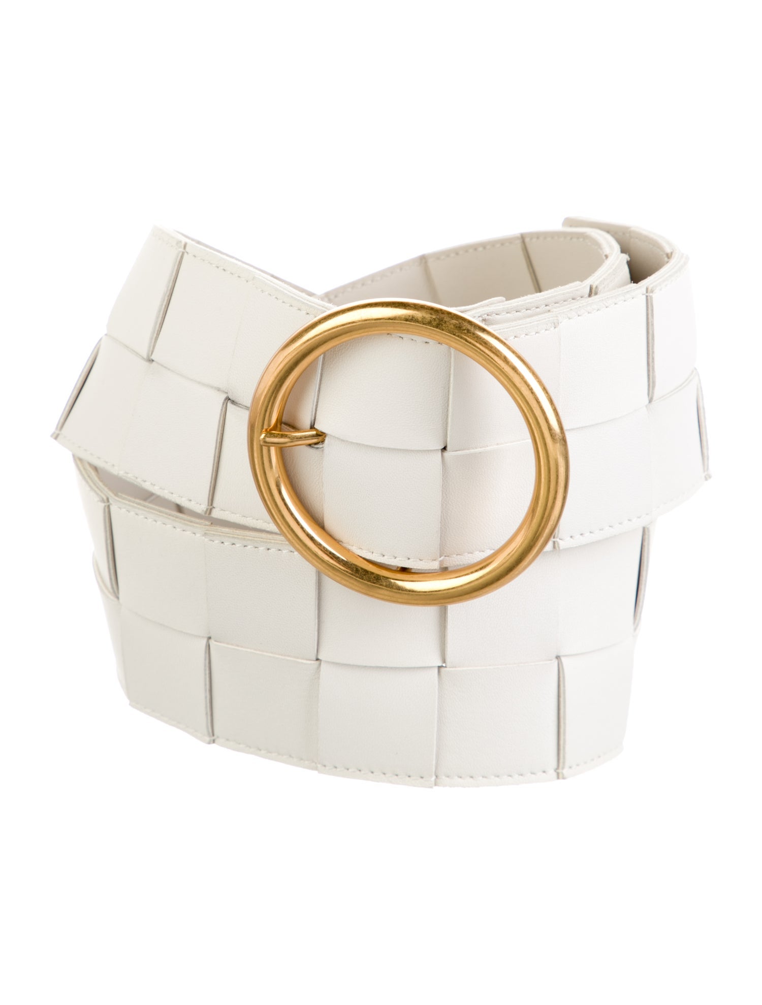 Bottega Veneta Intrecciato Weave Wide Belt