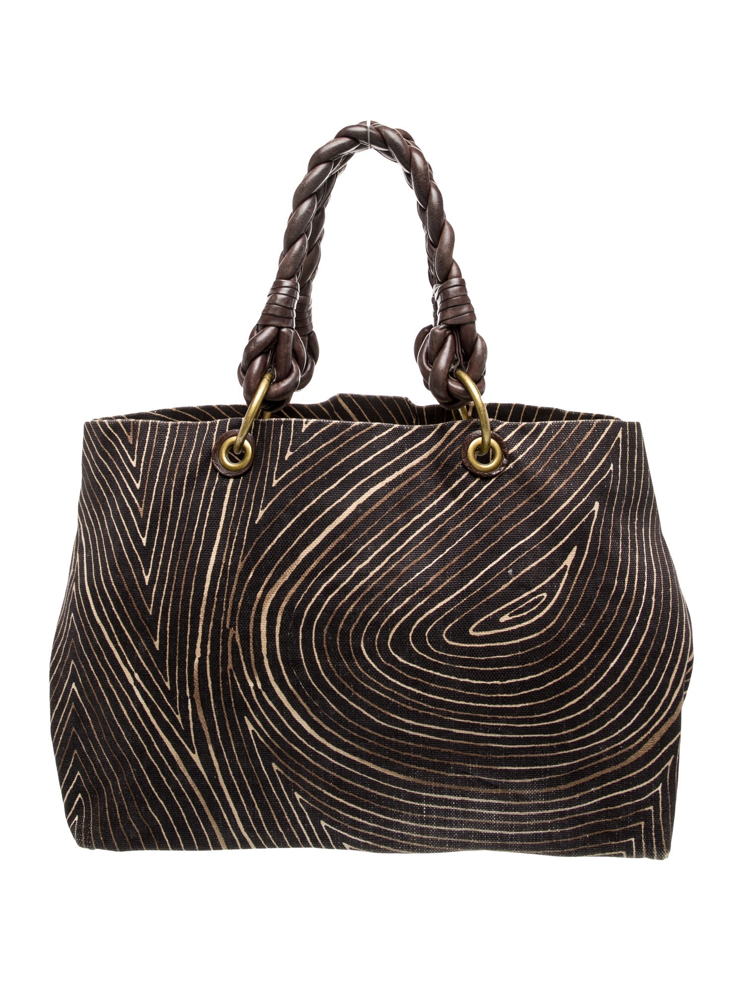 Bottega Veneta Canvas Shoulder Bag