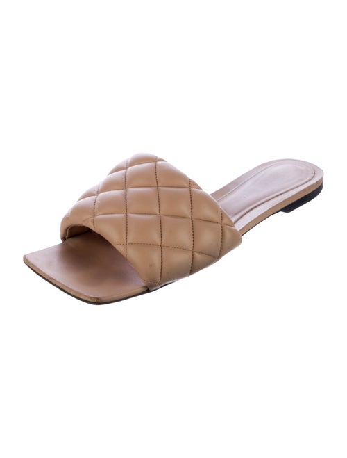 Bottega Veneta Leather Slides