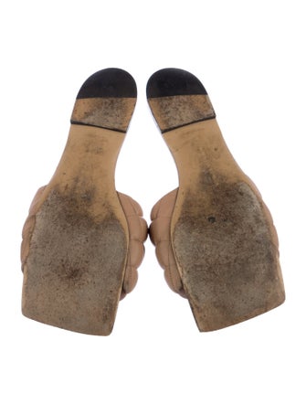 Bottega Veneta Leather Slides