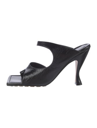 Bottega Veneta Leather Slides