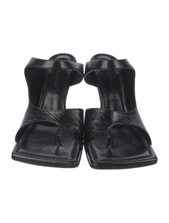 Bottega Veneta Leather Slides