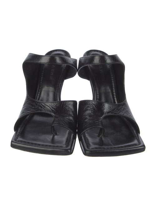 Bottega Veneta Leather Slides