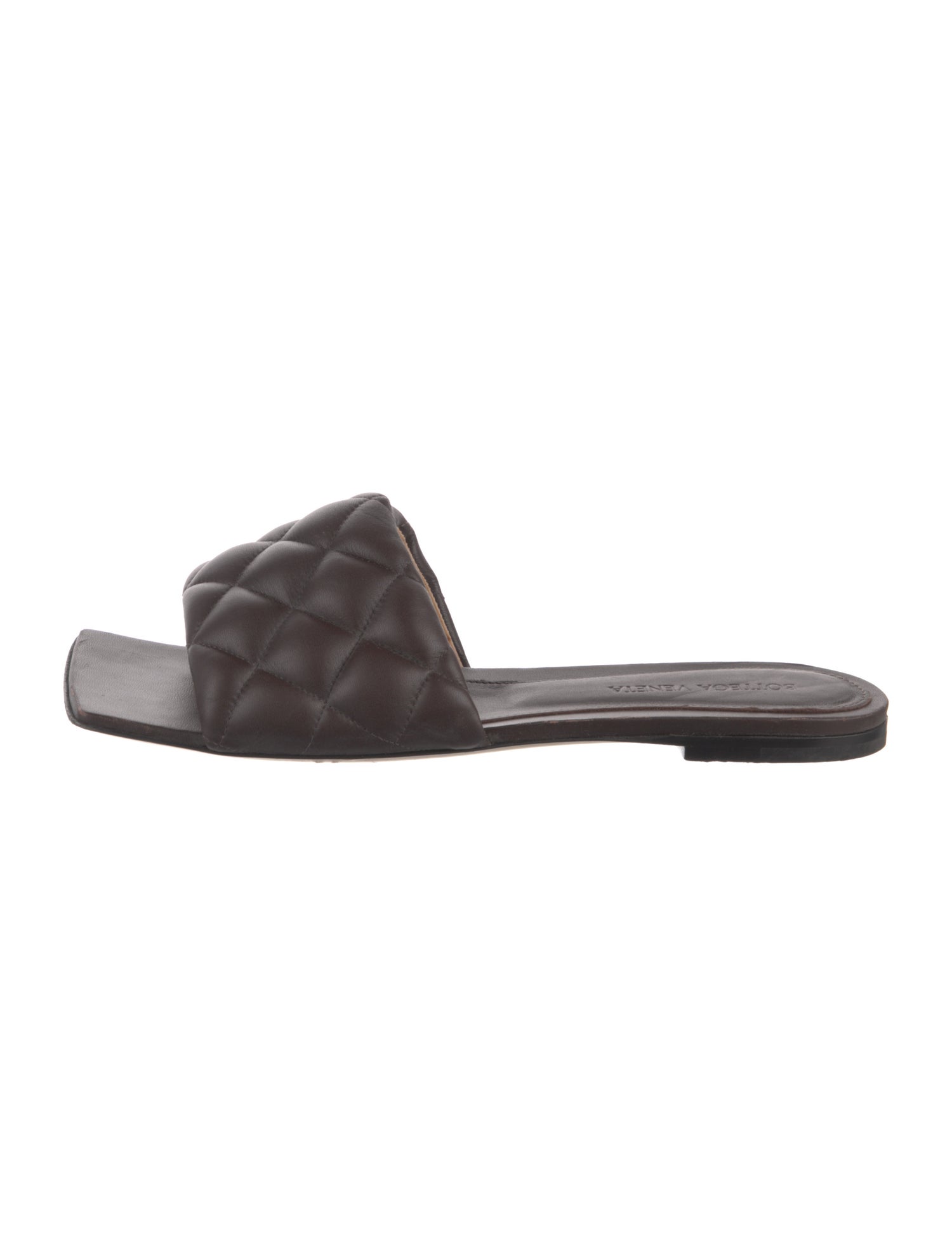 Bottega Veneta Intrecciato Weave Leather Slides