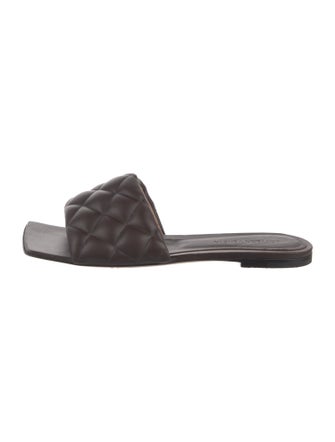 Bottega Veneta Padded Intrecciato Weave Slides