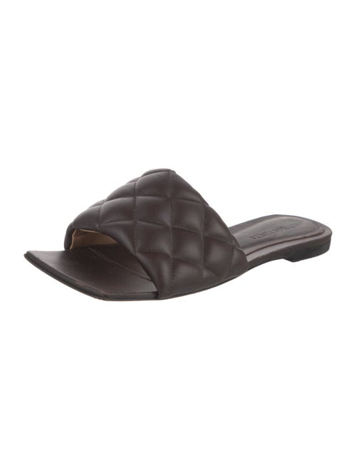 Bottega Veneta Padded Intrecciato Weave Slides
