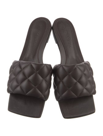 Bottega Veneta Padded Intrecciato Weave Slides