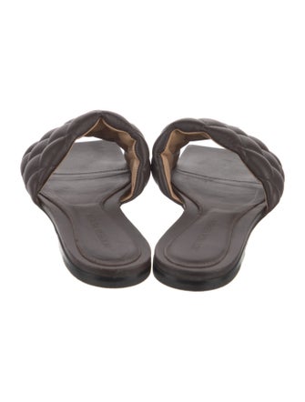 Bottega Veneta Padded Intrecciato Weave Slides