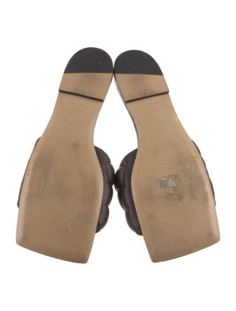 Bottega Veneta Padded Intrecciato Weave Slides