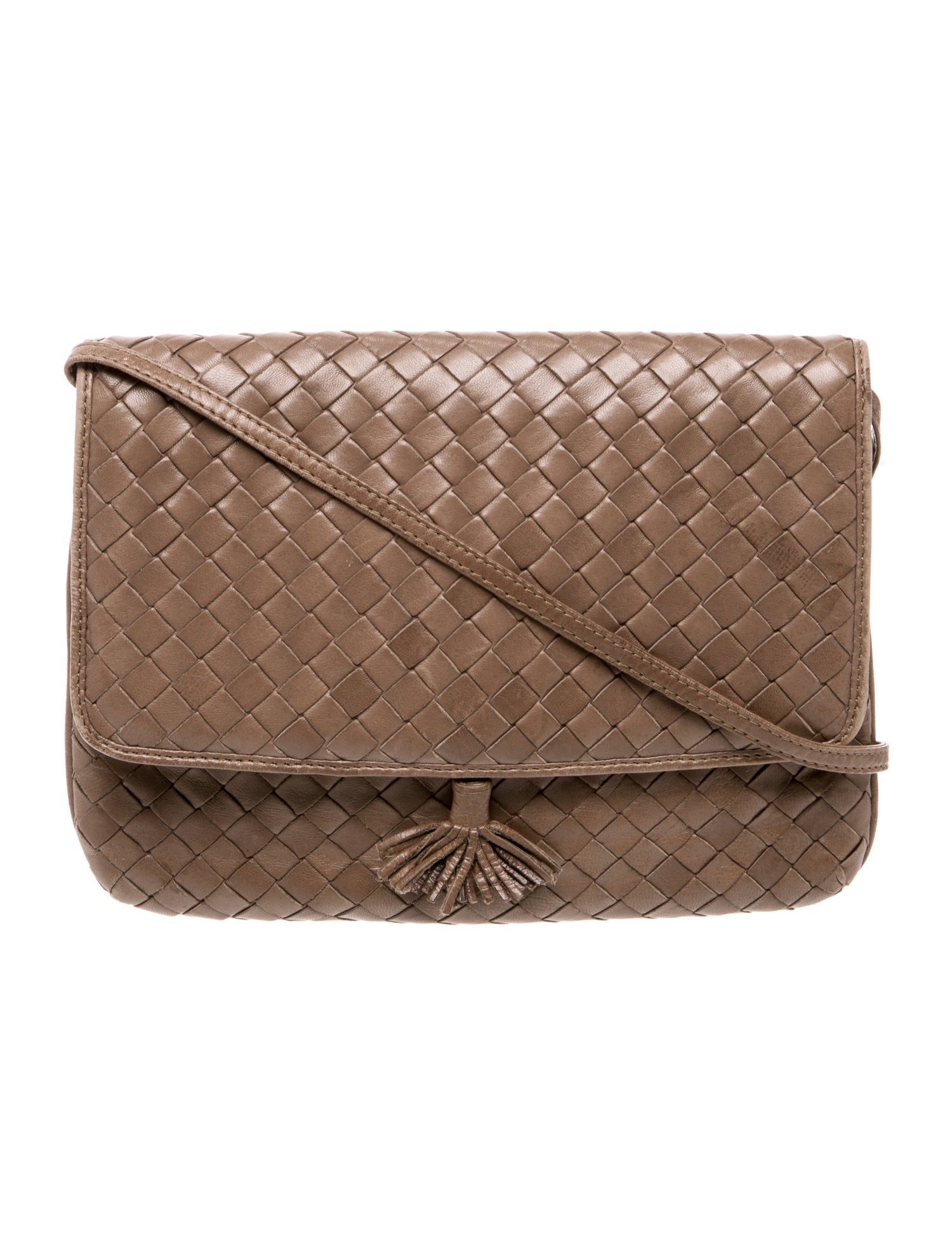 Bottega Veneta Intrecciato Crossbody Bag Vintage