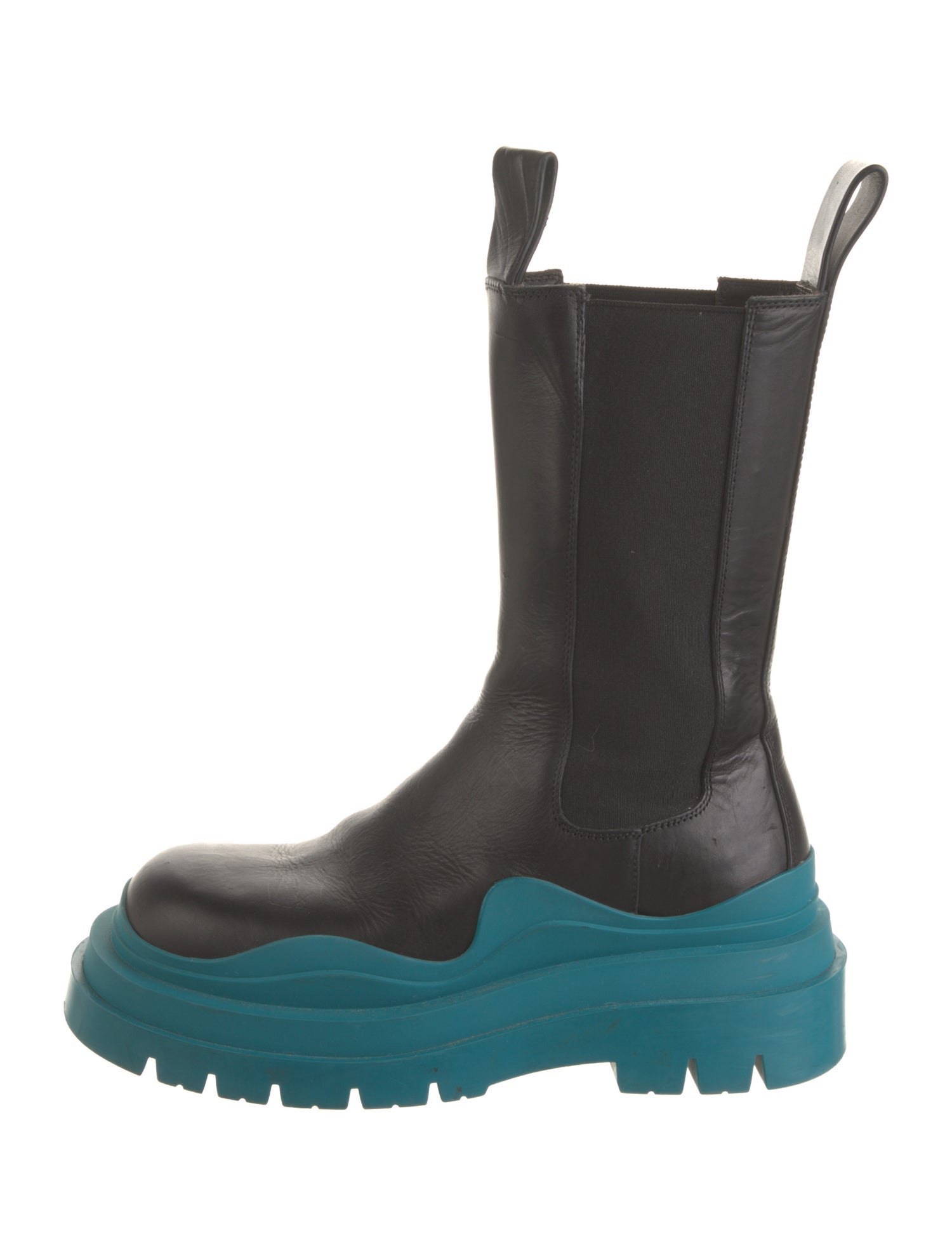 Bottega Veneta Leather Rain Boots