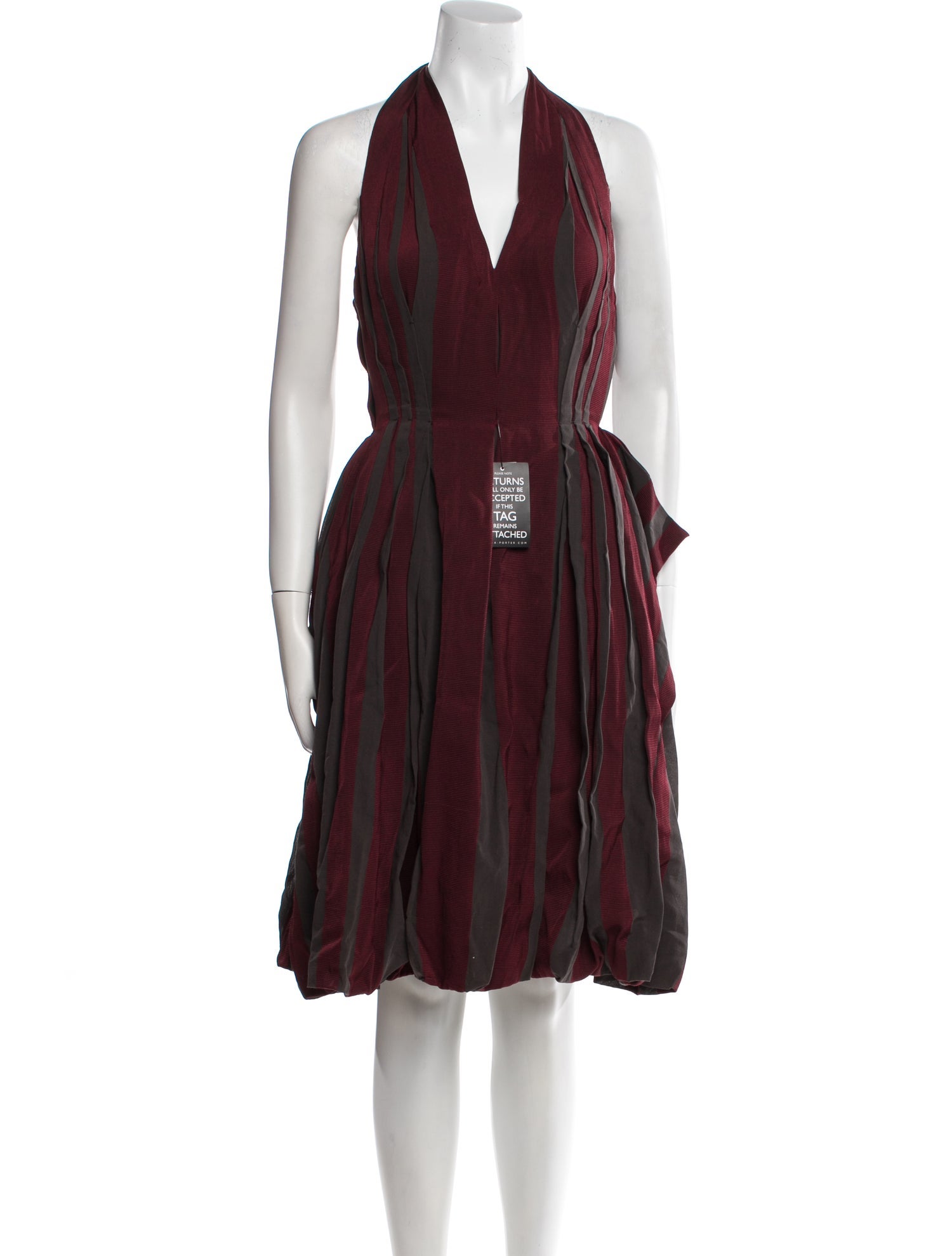 Bottega Veneta Halterneck Knee-Length Dress w/ Tags